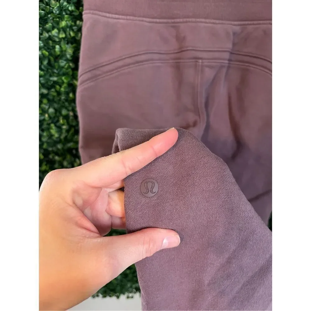 Lululemon Warm Down Joggers Size 4 Antique Bark